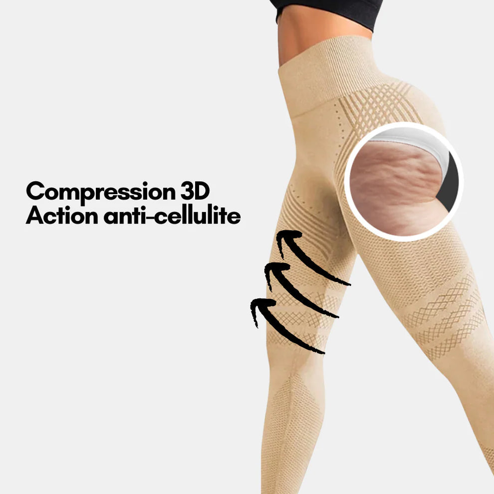 FitShape™ | Legging Sculptant Anti-Cellulite – Compression 3D